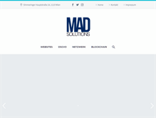 Tablet Screenshot of mad-solutions.net